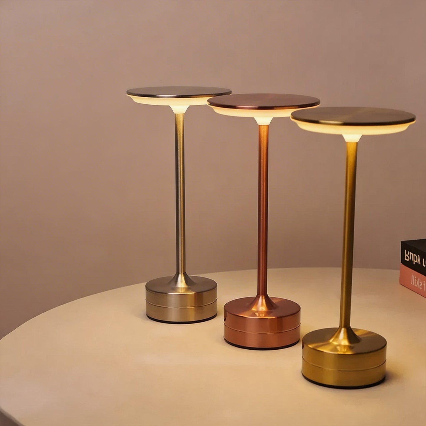 LED Desk Lamp with Touch Sensor - Contemporary Design