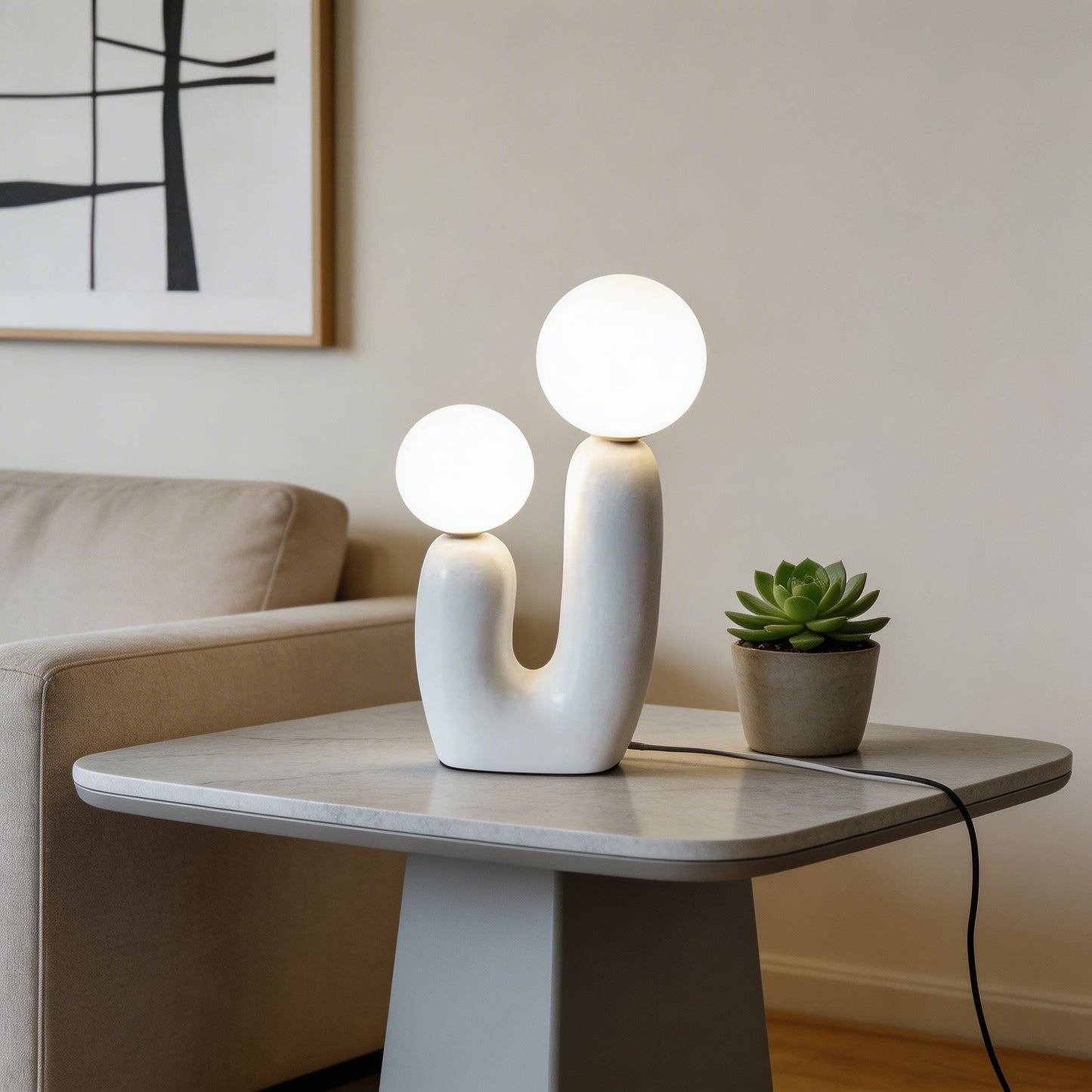 Northern Style Glass Lighting Fixture for Contemporary Spaces