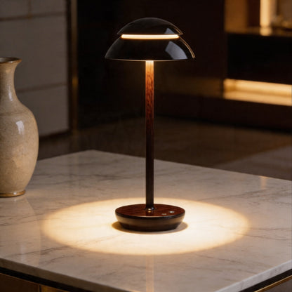 Touch-Controlled Cordless Mushroom-Shaped Table Light