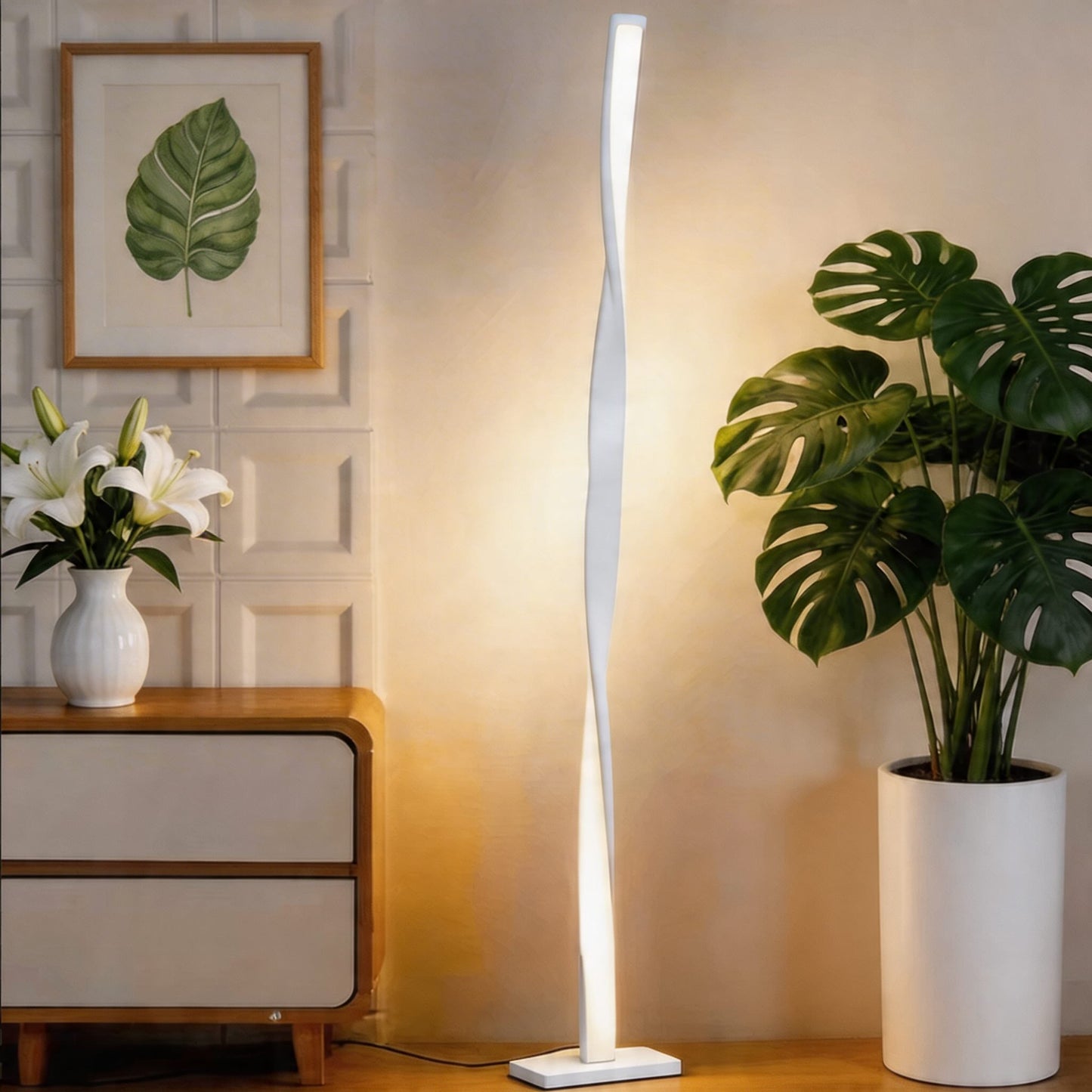 Adjustable LED Standing Light with Dimming Feature