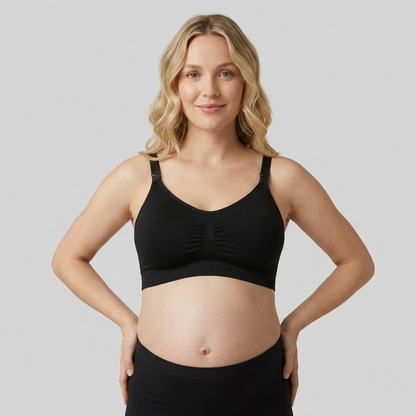 Nursing Bra with Seamless Design for Comfortable Feeding