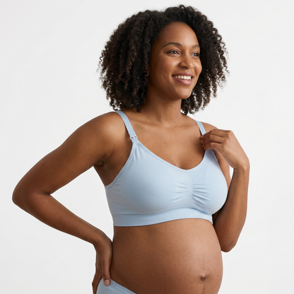 Nursing Bra with Seamless Design for Comfortable Feeding