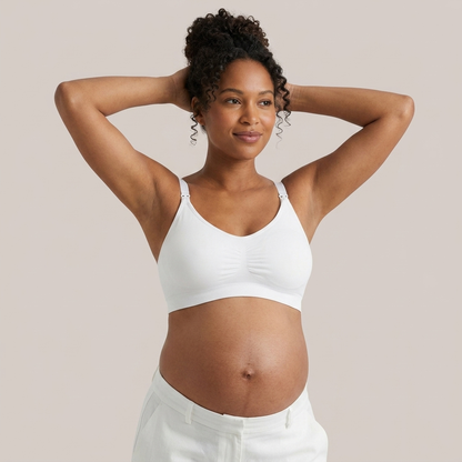 Nursing Bra with Seamless Design for Comfortable Feeding