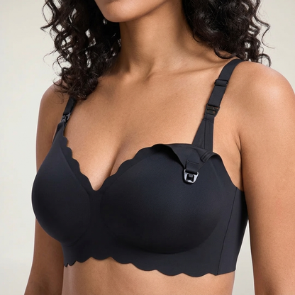 Seamless Nursing Bra in Cloud Color