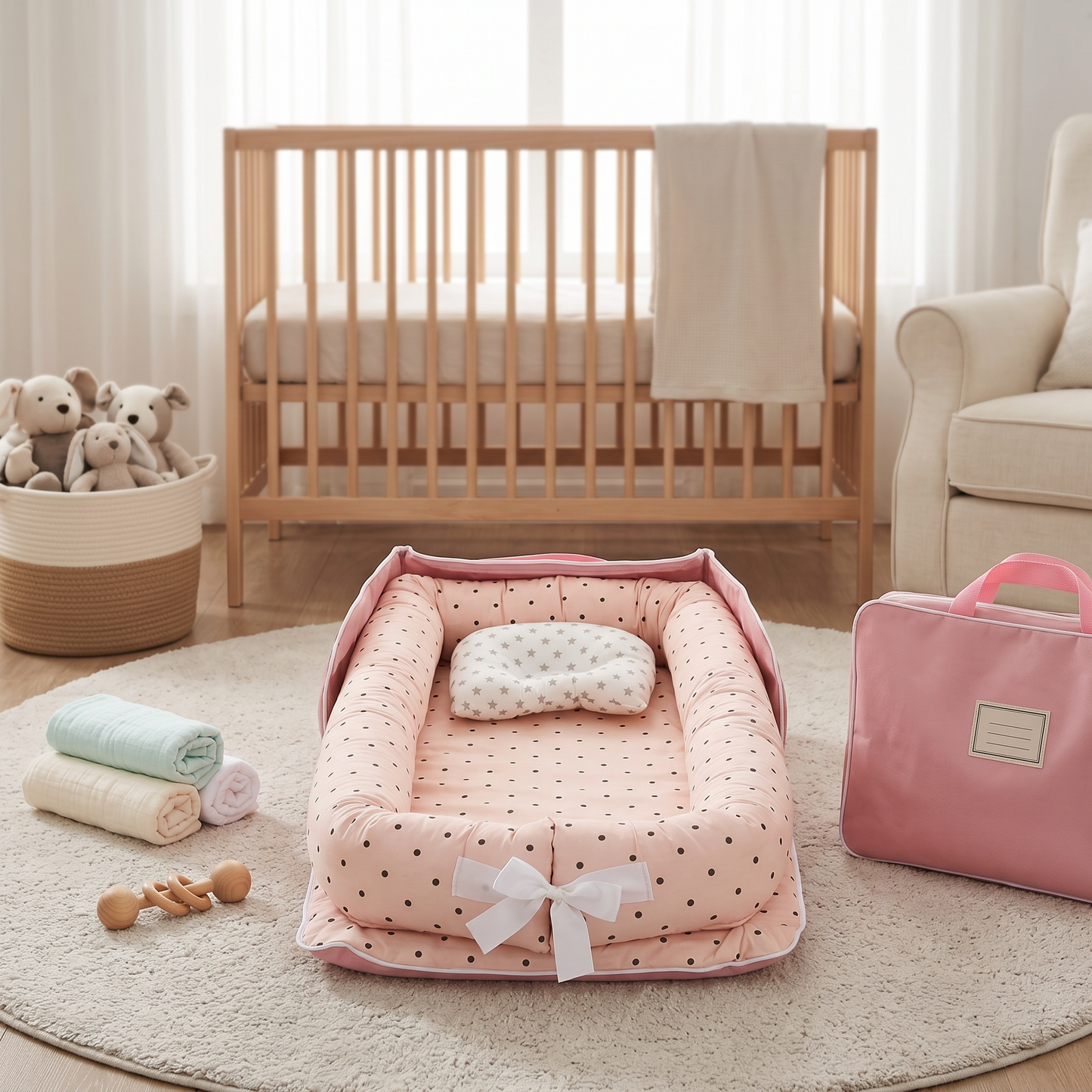 Portable Baby Sleeping Nest for Travel