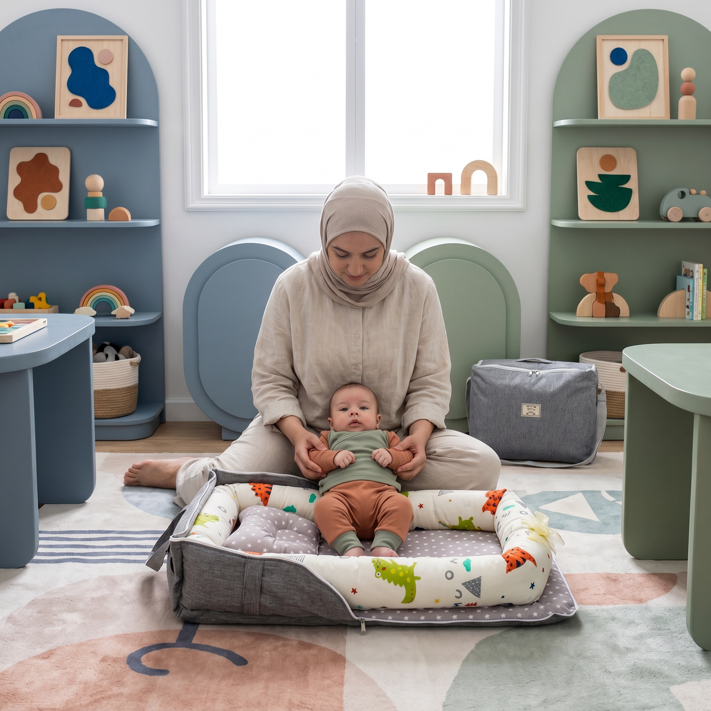 Portable Baby Sleeping Nest for Travel