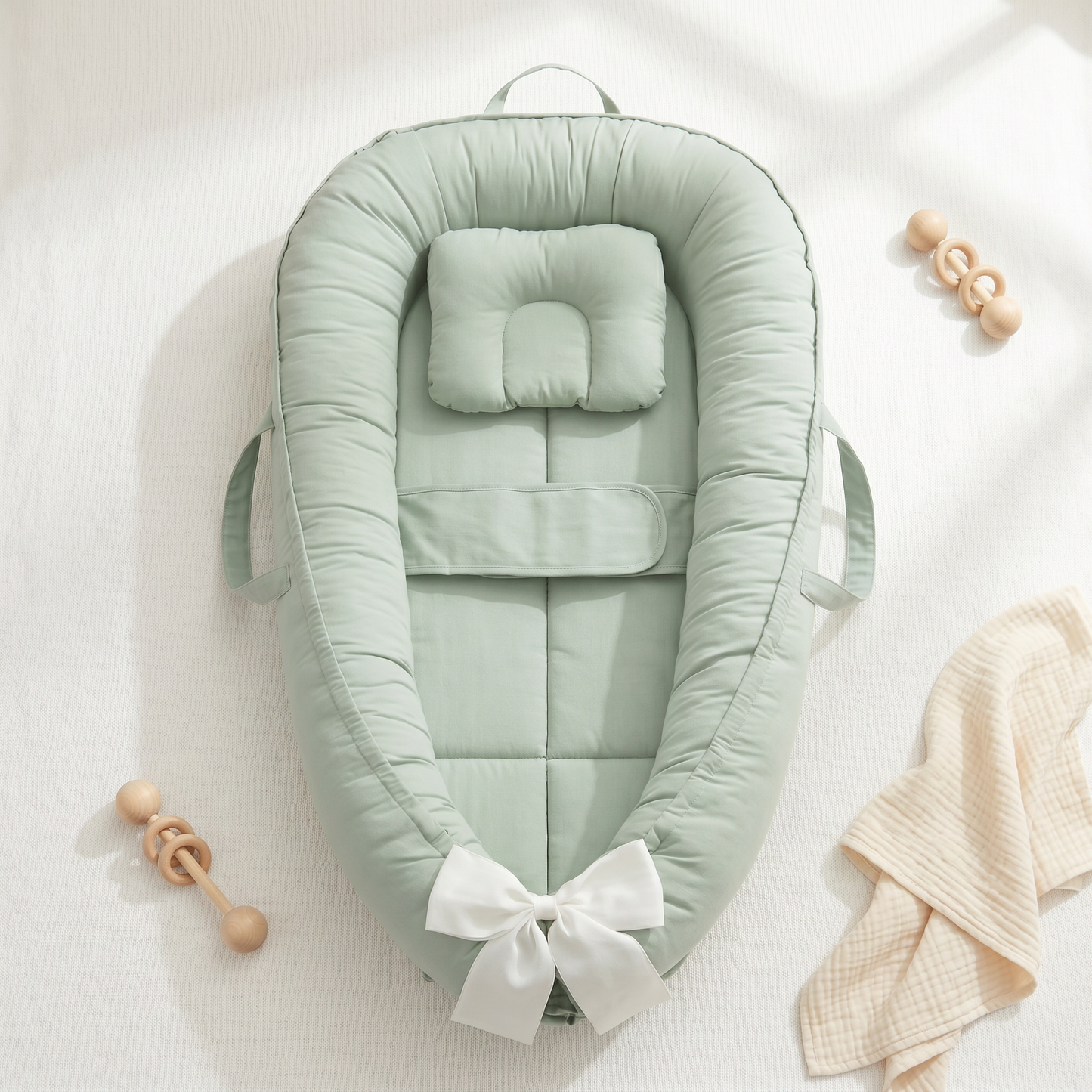 Baby Nest with Halo Wing Design