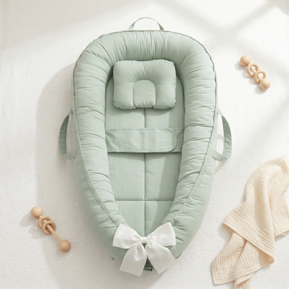 Baby Nest with Halo Wing Design