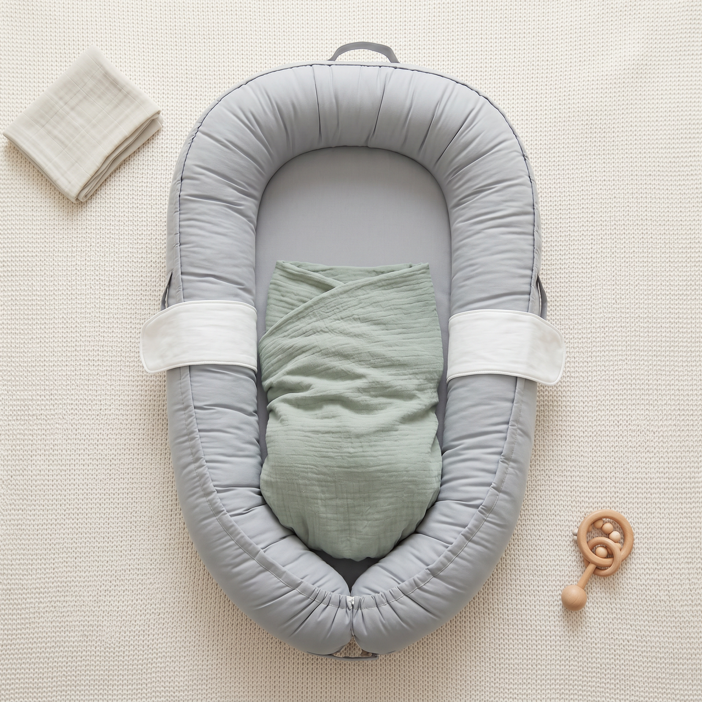Baby Nest with Halo Wing Design