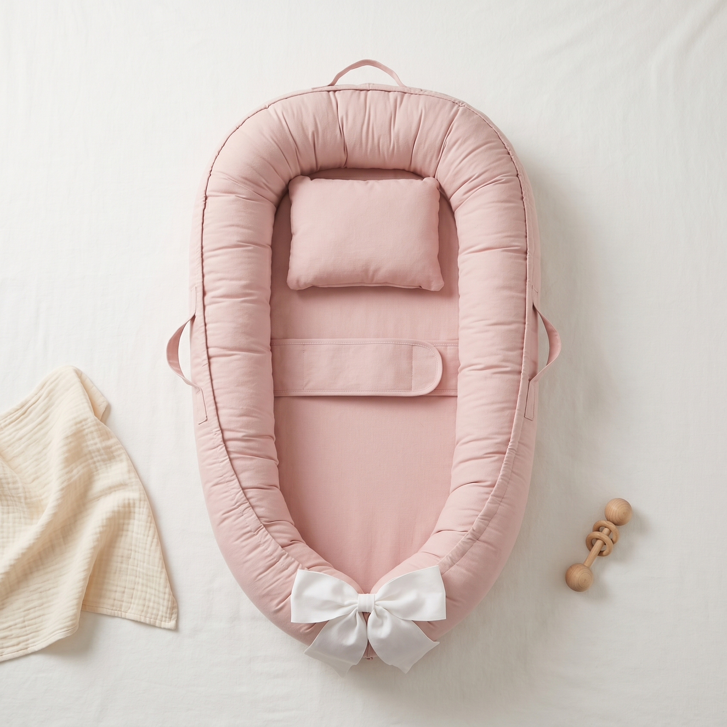 Baby Nest with Halo Wing Design