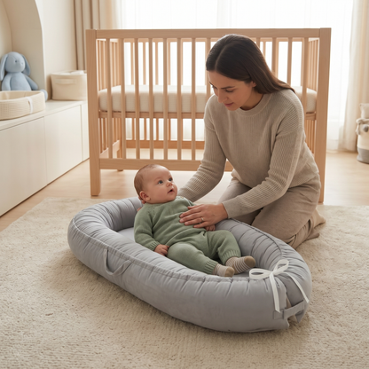 Baby Nest with Halo Wing Design