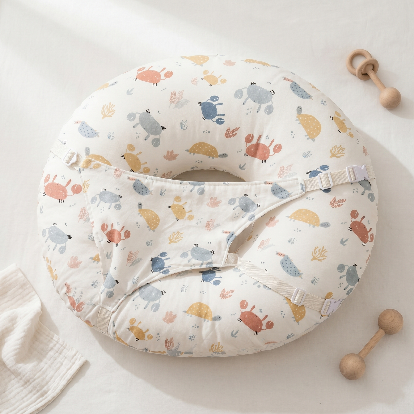 Supportive Cushion with Cloud Slope Design
