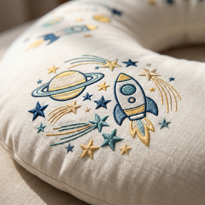 Supportive Cushion with Cloud Slope Design