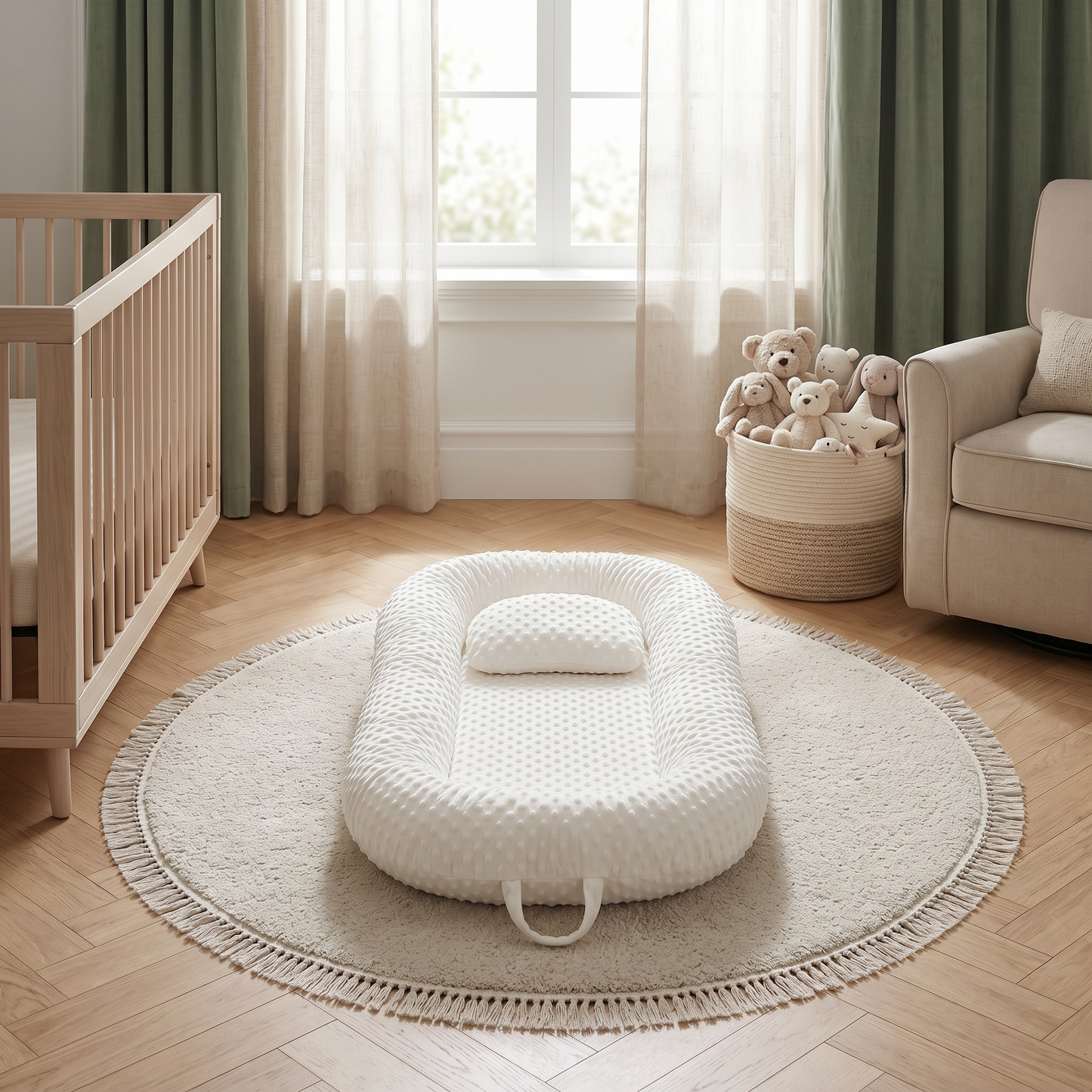 Infant Comfort Lounger for Relaxation and Rest