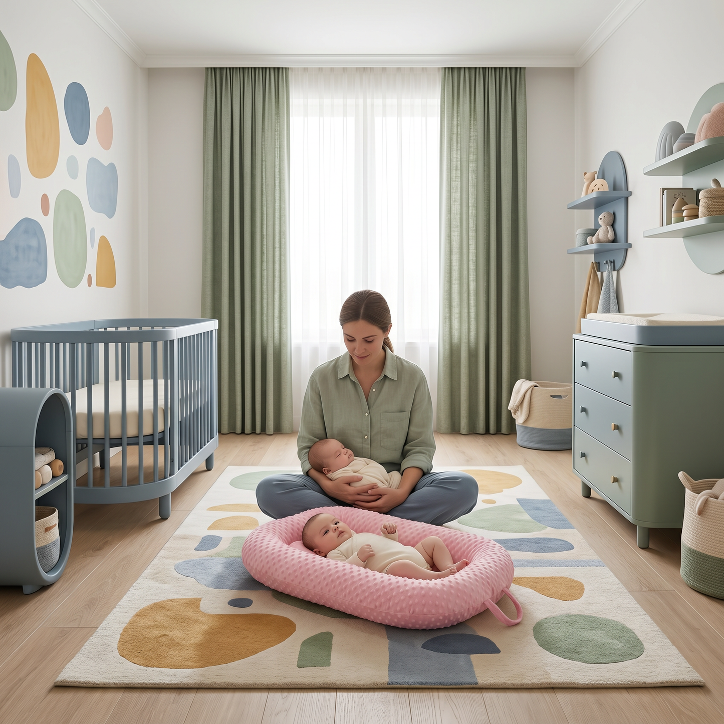 Infant Comfort Lounger for Relaxation and Rest