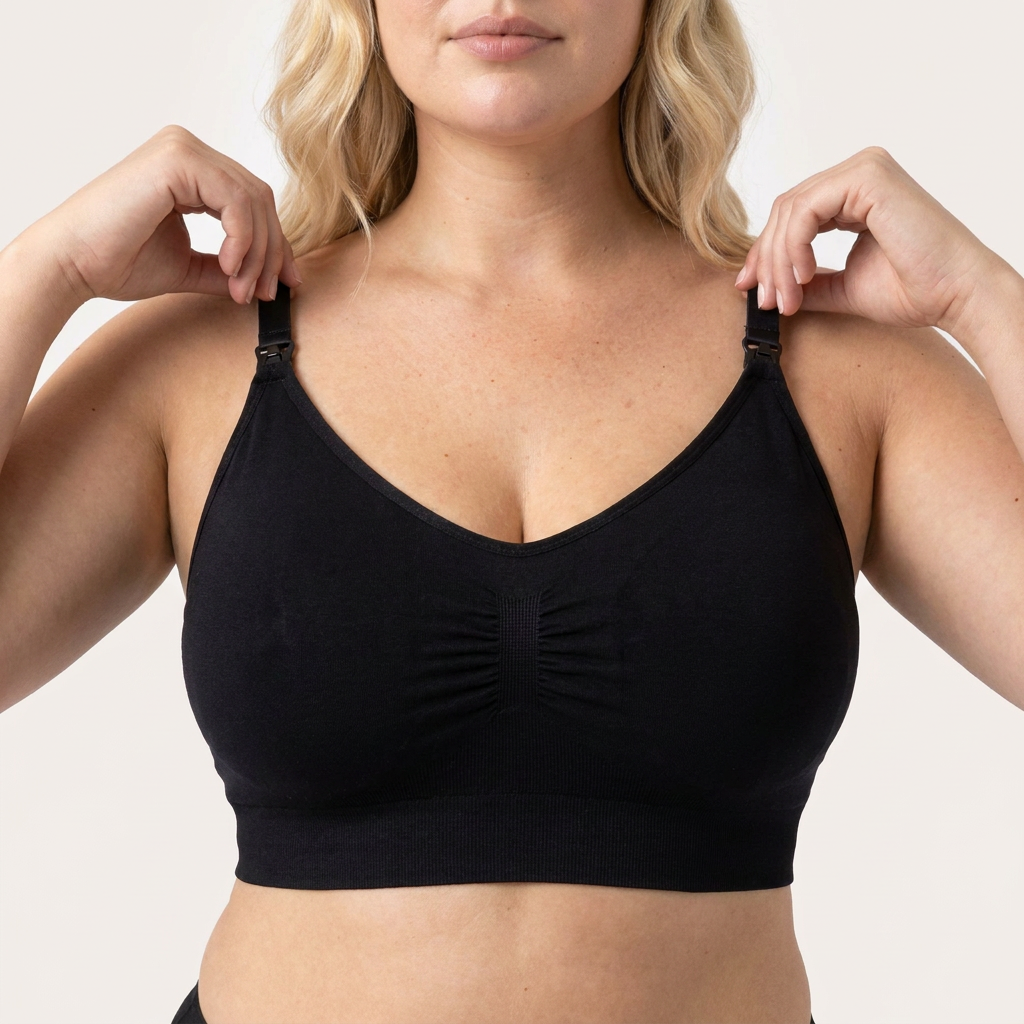 Wireless Nursing Bra for Comfortable Feeding