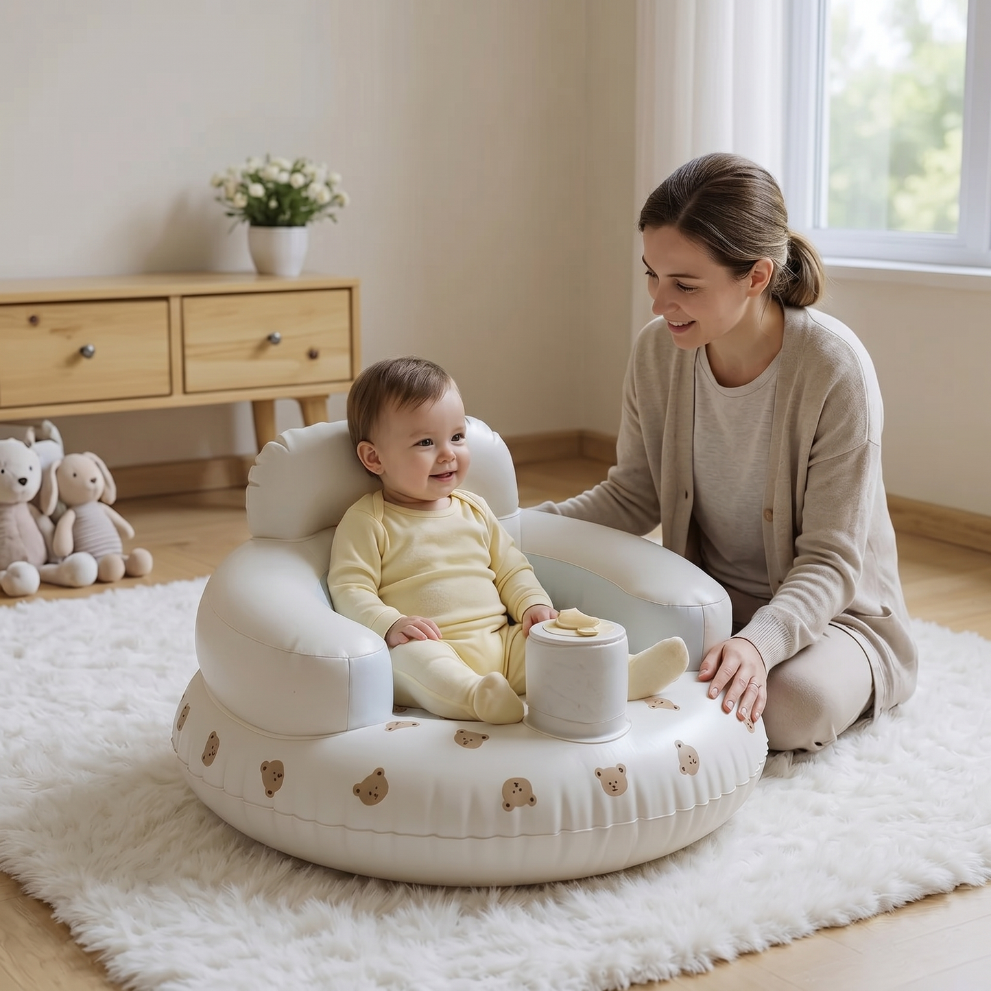 Inflatable Baby Float Seat for Water Fun