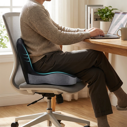 Comfortable Memory Foam Seating with Ergonomic Design