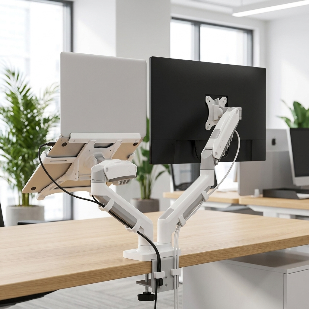 Desk Mount for Monitors and Laptops