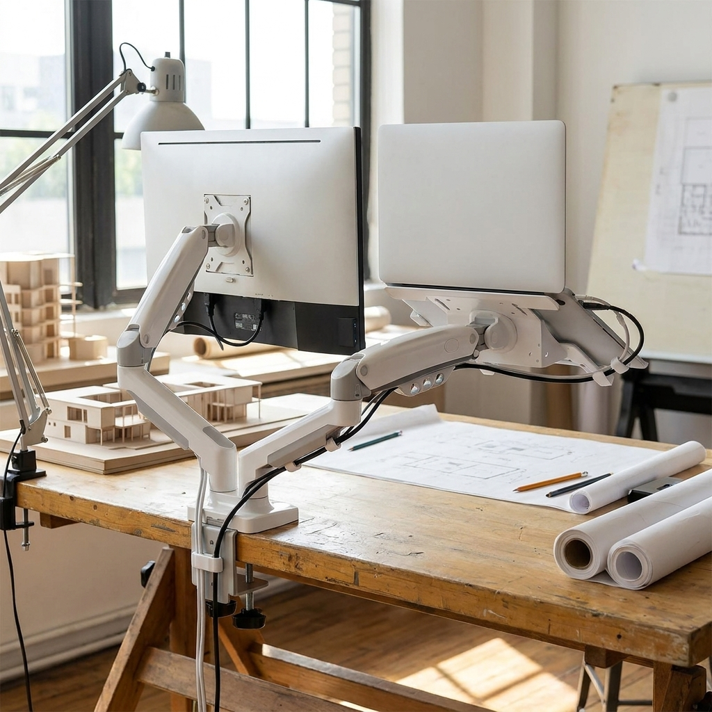 Desk Mount for Monitors and Laptops
