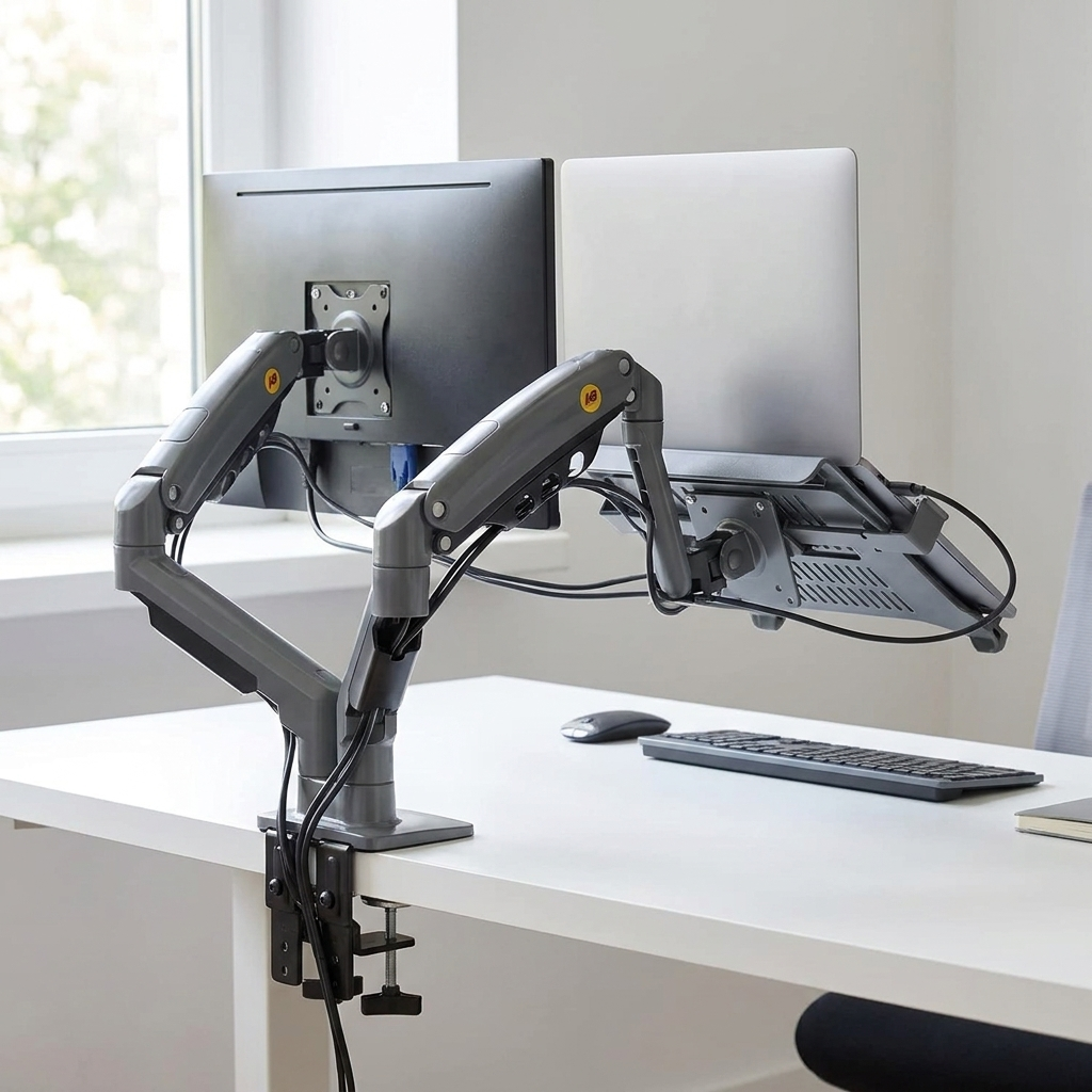Desk Mount for Monitors and Laptops