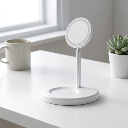 Dual Magnetic Wireless Charger Station