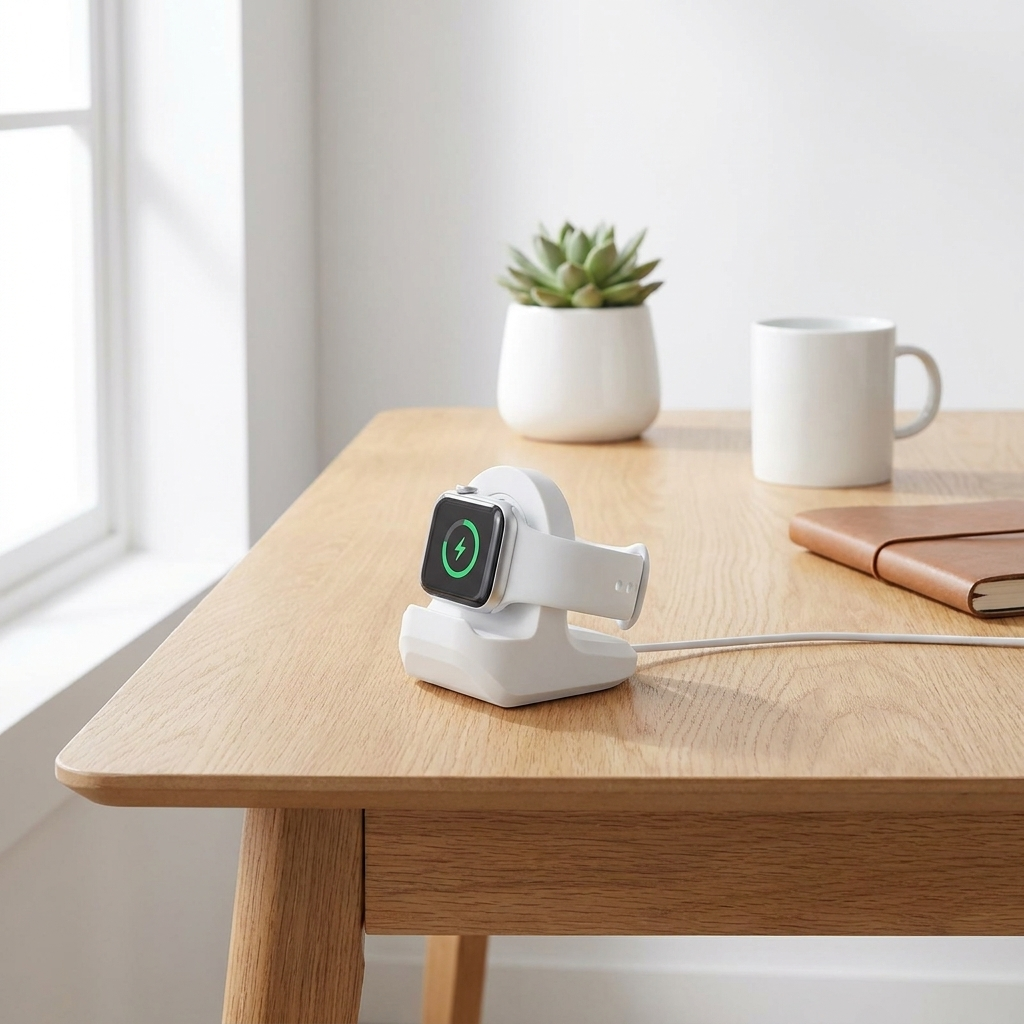 Silicone Stand Holder for Apple Watch Charging Dock