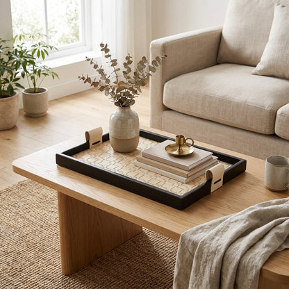 Decorative Tray for Organizing – Nature-Inspired Design