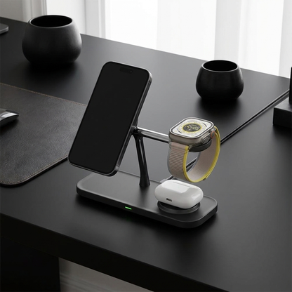 3-in-1 Magnetic Wireless Charger Station for Devices