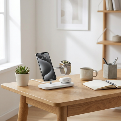 3-in-1 Magnetic Wireless Charger Station for Devices