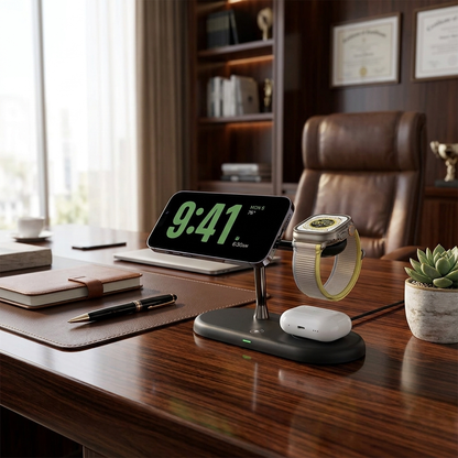 3-in-1 Magnetic Wireless Charger Station for Devices