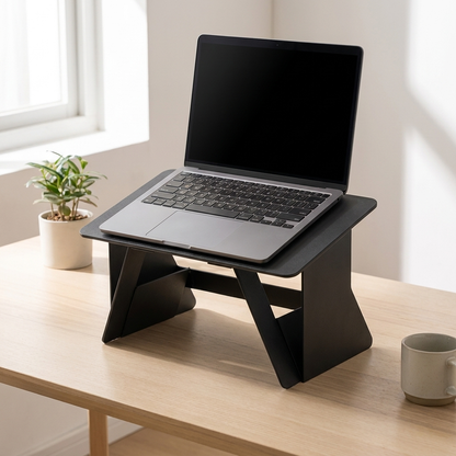 Adjustable Foldable Desk Stand for Laptops - 6 Functions