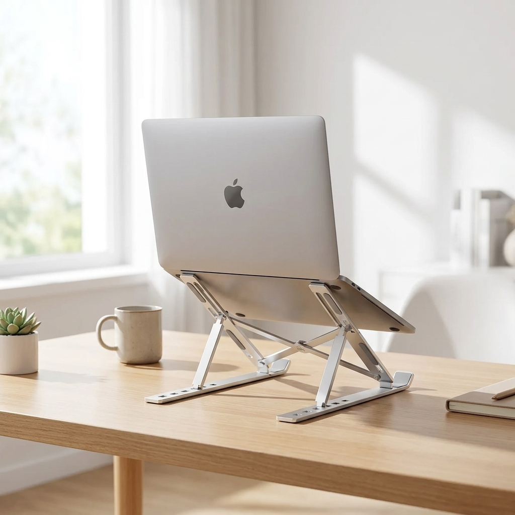 Adjustable Laptop Holder in Aluminum Material