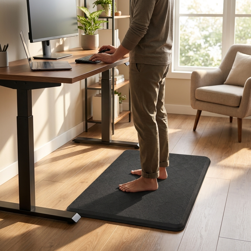 Standing Desk Mat for Fatigue Relief