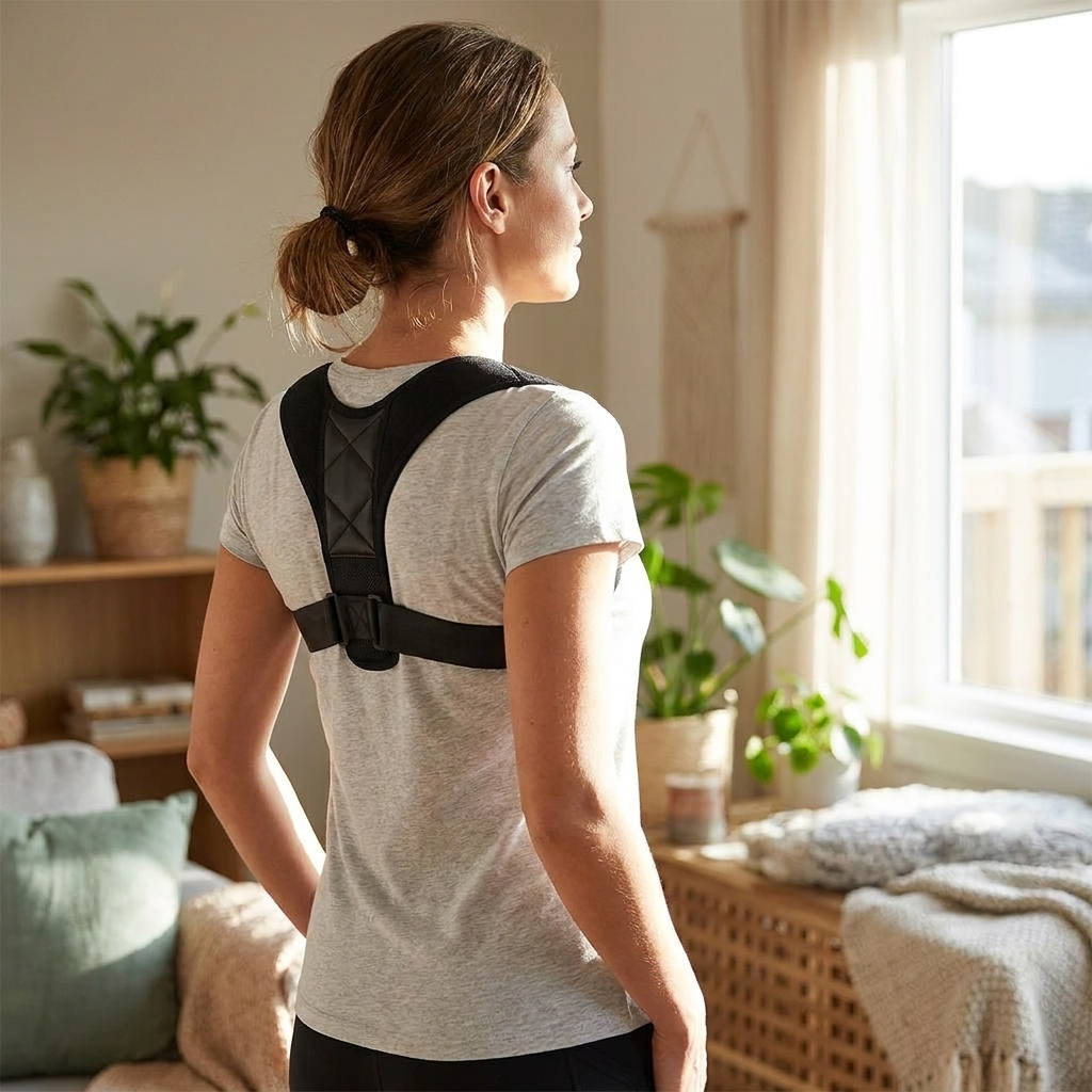 Back Support for Improved Posture Correction