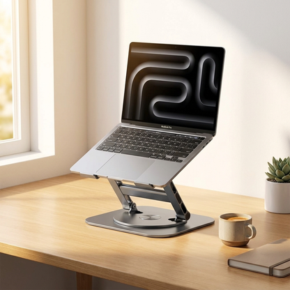 Desk Laptop Stand Made of Aluminum