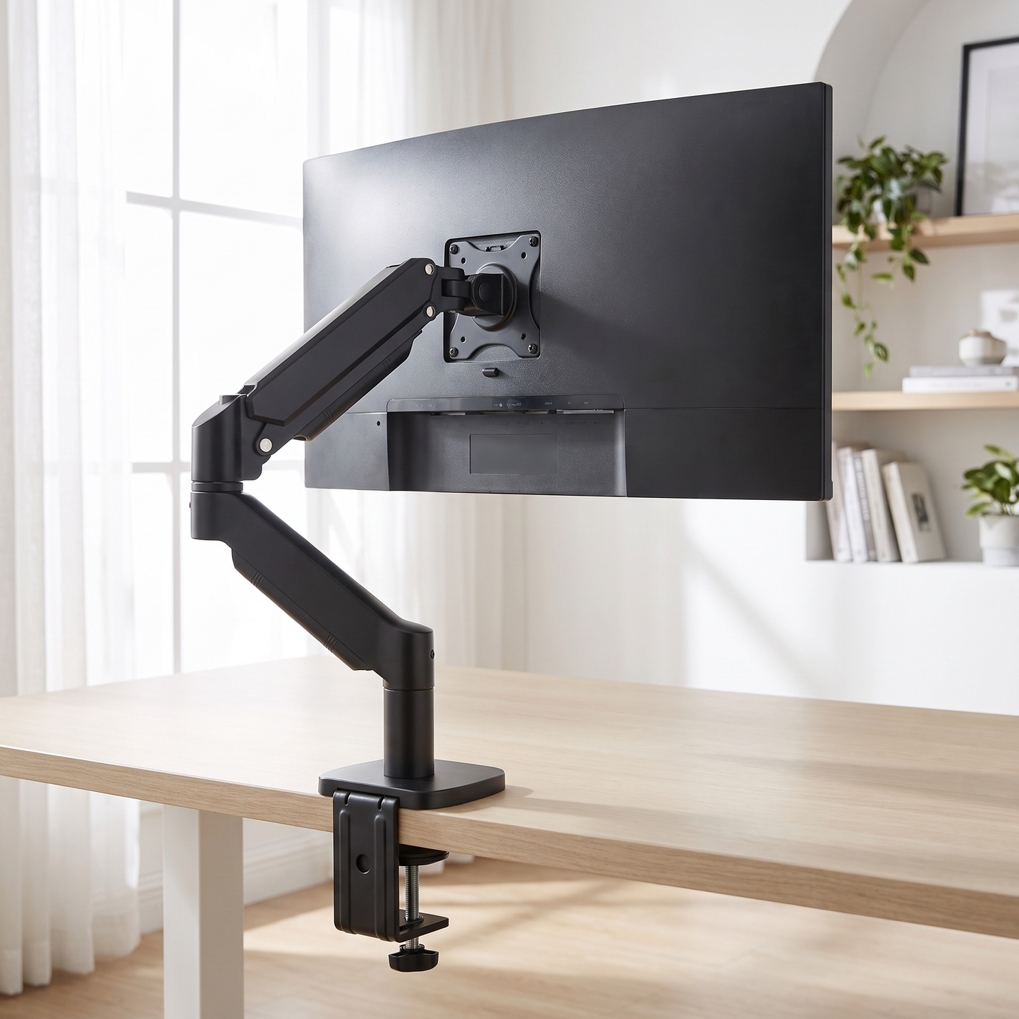 Ergonomic Metal Bracket for Monitor Mounting