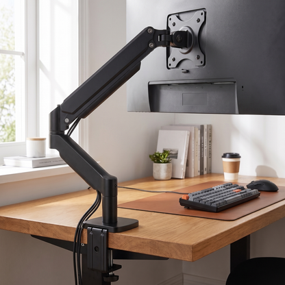 Ergonomic Metal Bracket for Monitor Mounting