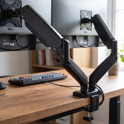 Monitor Stand for Dual Screens