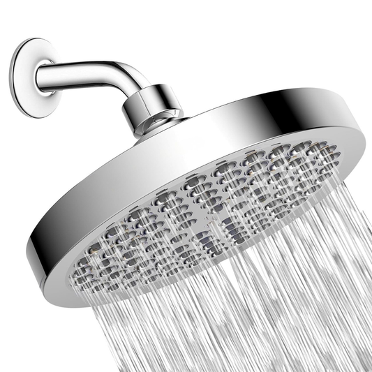 Adjustable Swivel Shower Head for Full Coverage High-Pressure Rainfall