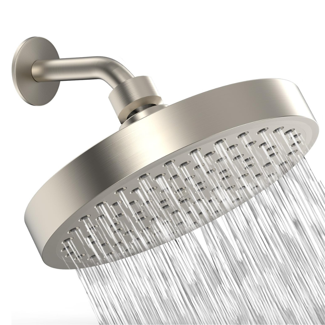 Adjustable Swivel Shower Head for Full Coverage High-Pressure Rainfall