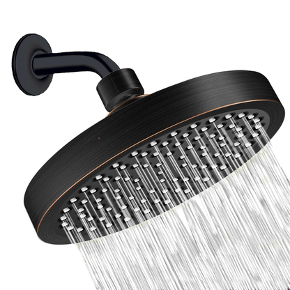 Adjustable Swivel Shower Head for Full Coverage High-Pressure Rainfall