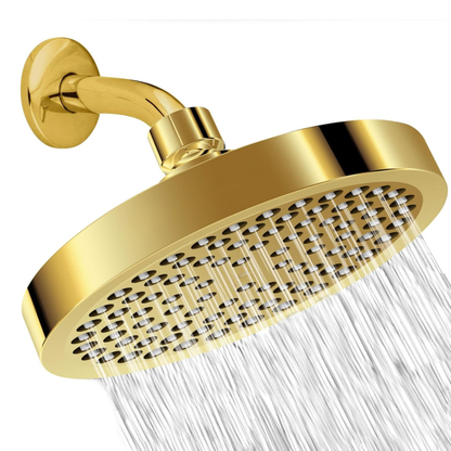 Adjustable Swivel Shower Head for Full Coverage High-Pressure Rainfall