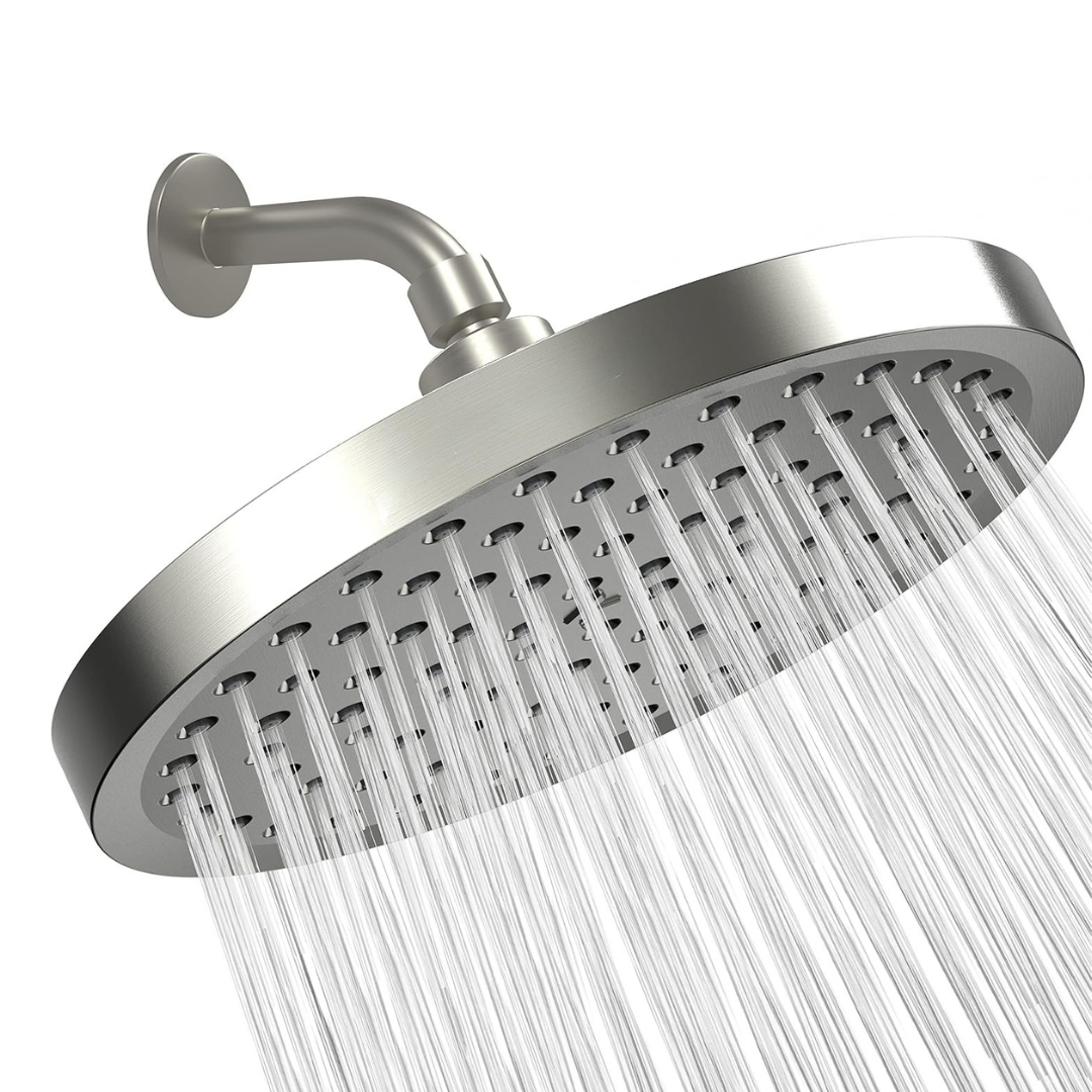 Adjustable Swivel Shower Head for Full Coverage High-Pressure Rainfall