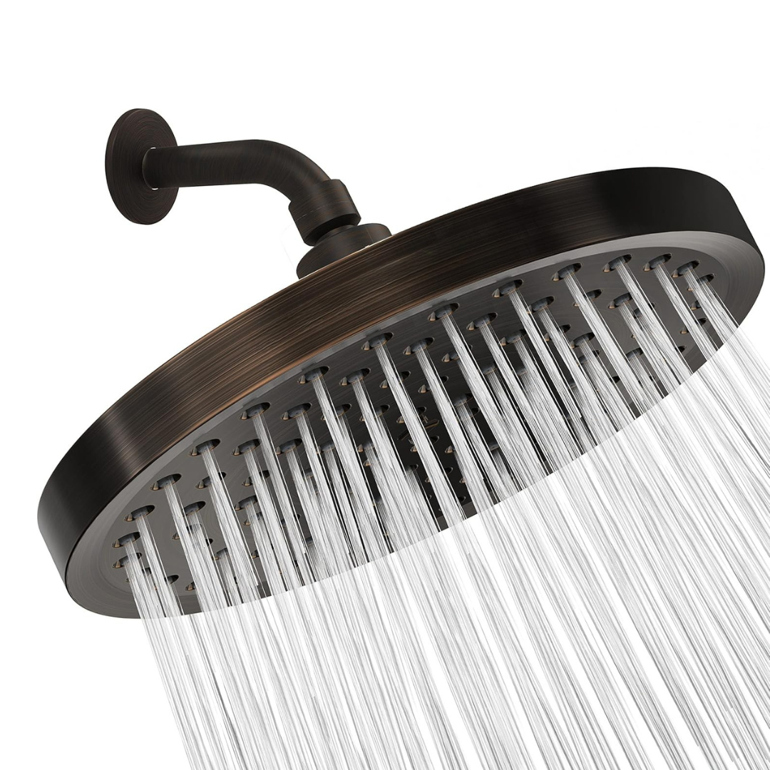 Adjustable Swivel Shower Head for Full Coverage High-Pressure Rainfall