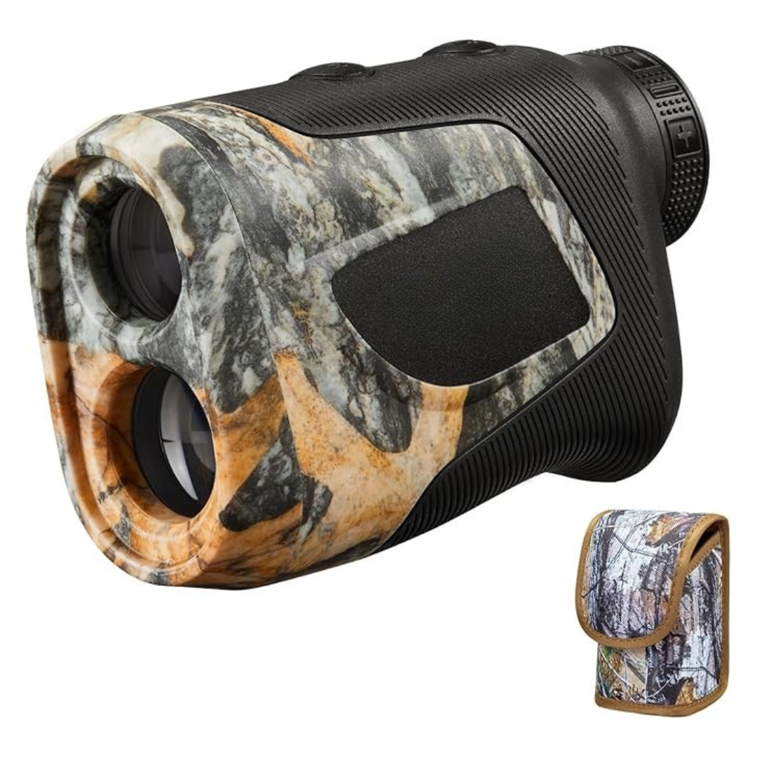 1000 Yards Laser Rangefinder with 6X Magnification in Leaf Camouflage