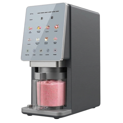 20oz Pint Dessert Machine with 10 Pre-set Programs for Ice Cream Making