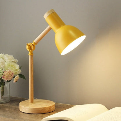 Elegant Wood LED Lamp – Modern Minimalist Design