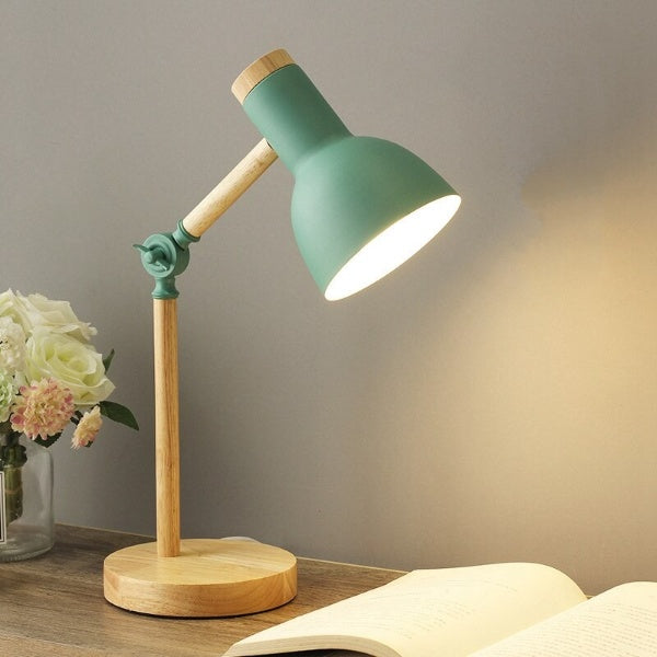 Elegant Wood LED Lamp – Modern Minimalist Design