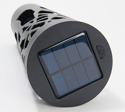 Sleek Solar-Powered Garden Path Light with Warm Glow